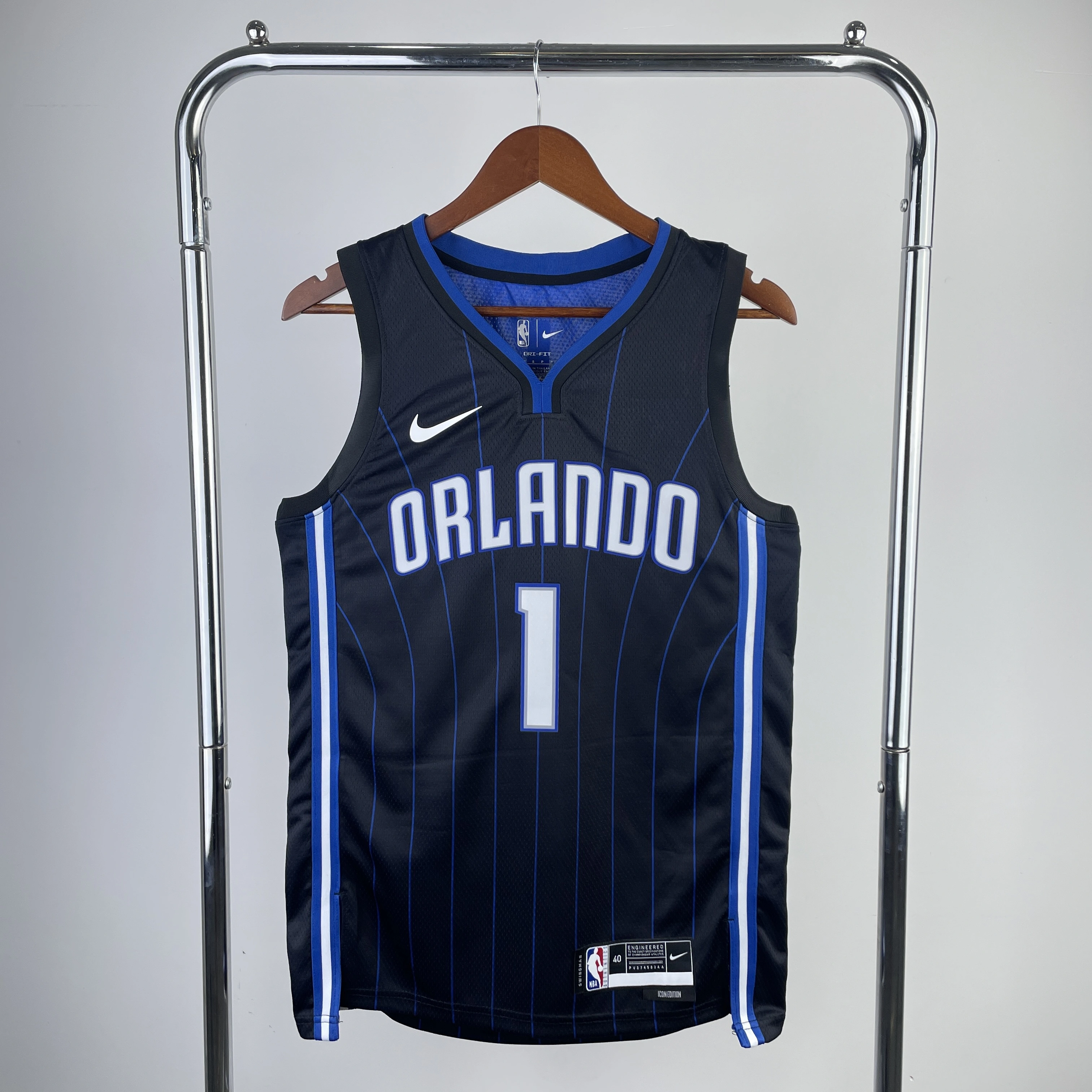2023 NBA Orlando Magic 1 McGrady Basketball Jersey