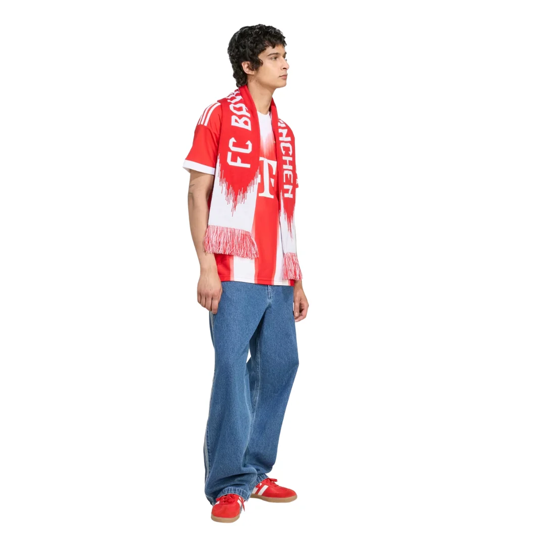 adidas Bayern Munich Harry Kane Home Jersey w/ Bundesliga Champion Patch 25/26 (Red)