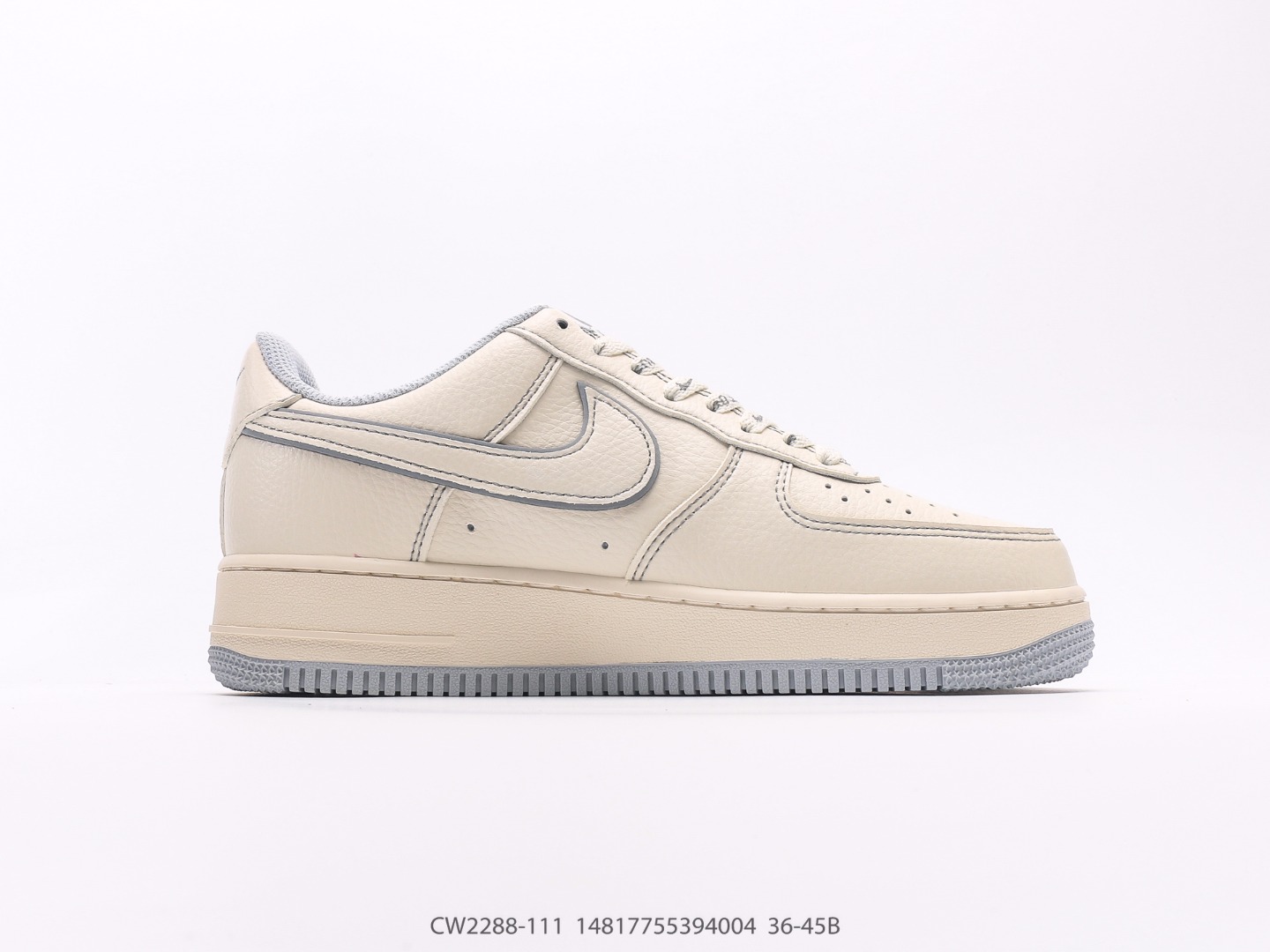 Nike Air Force 1 Low Stussy Cream Grey