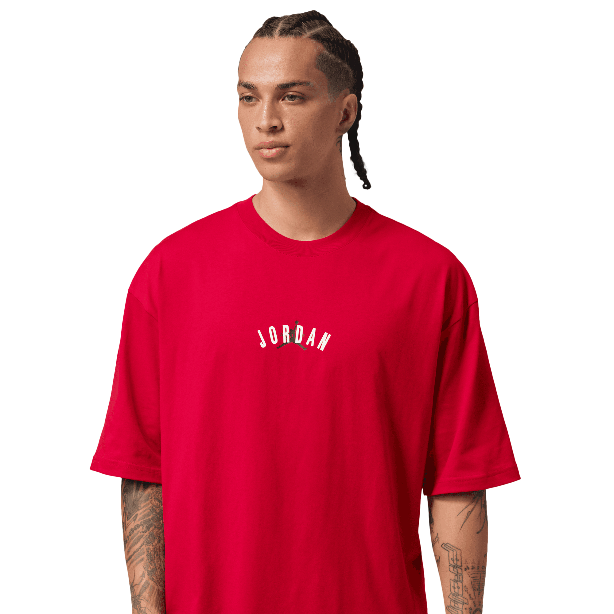 Jordan Back Stretch Oversized Short Sleeve Crew