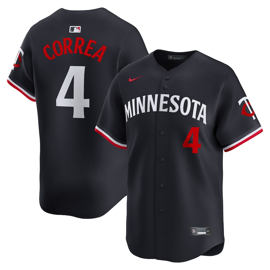 Carlos Correa Minnesota Twins Alternate Limited Player Jersey  Navy