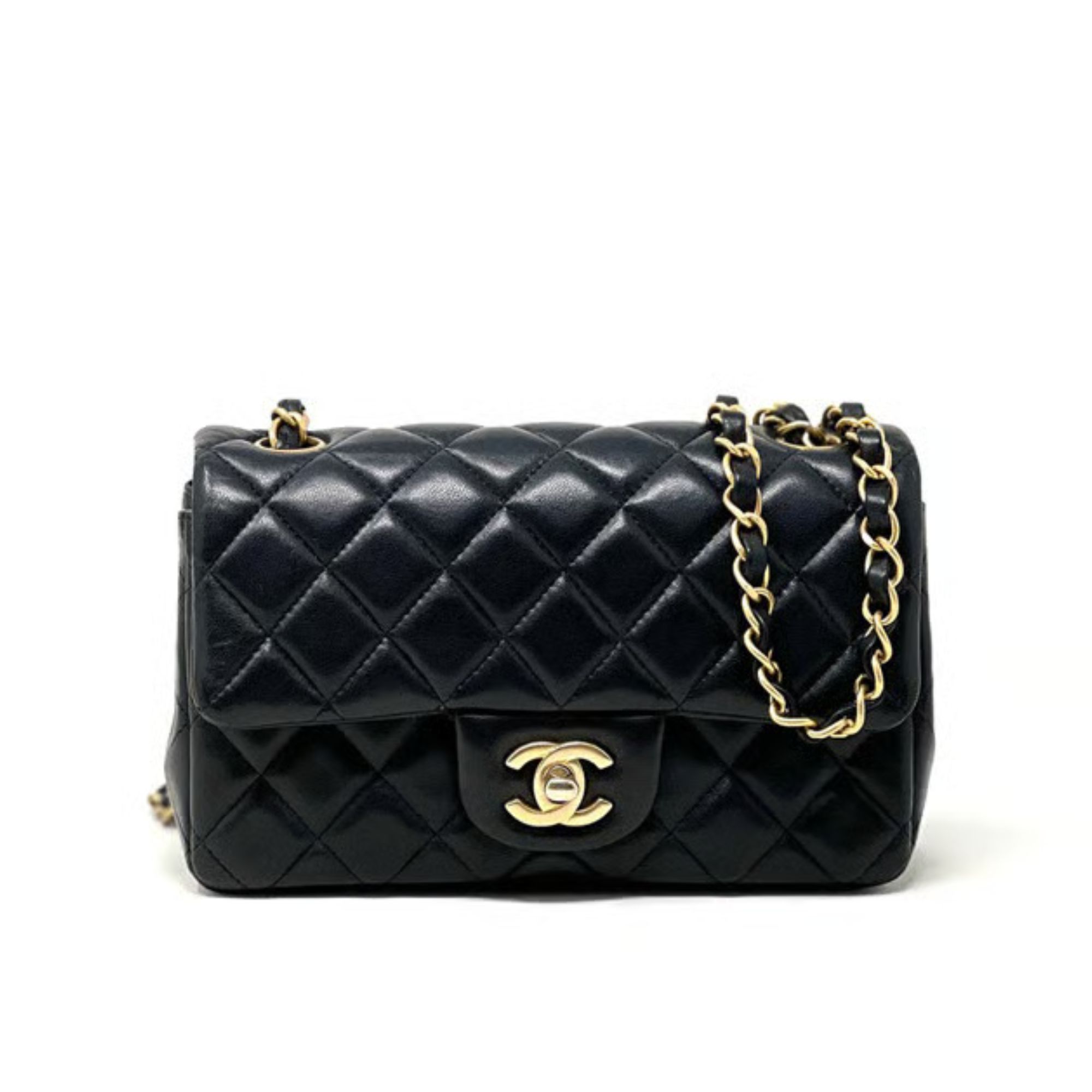 Chanel Pearl Crush Rectangular Mini Flap Bag 20cm