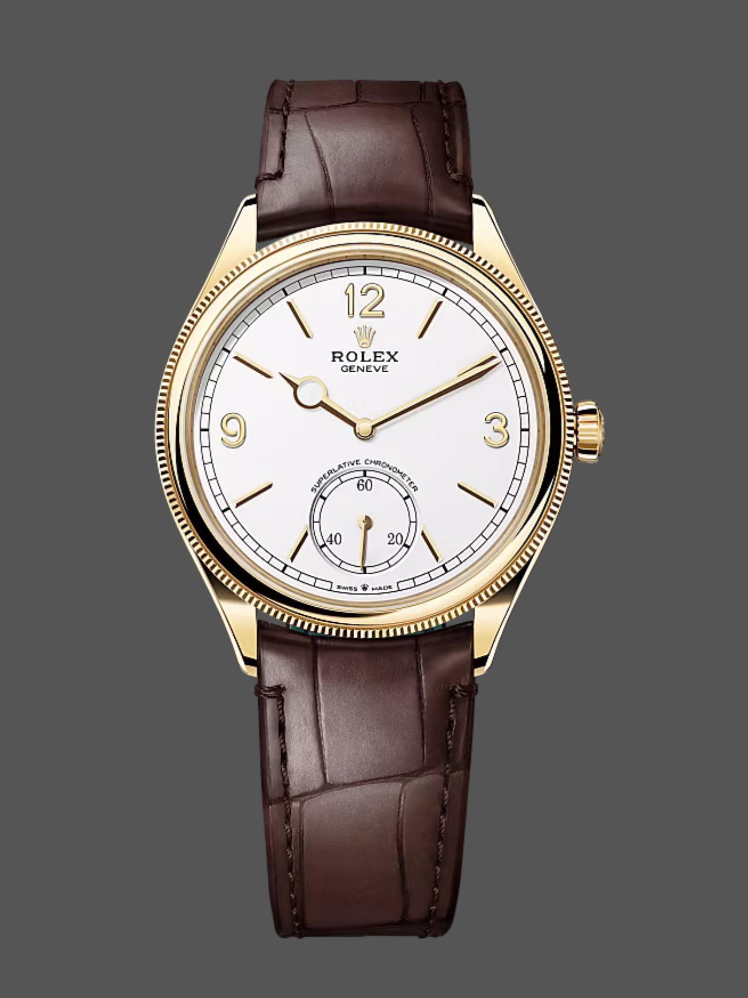Rolex 1908 Yellow Gold 52508 0006 39 mm Watch