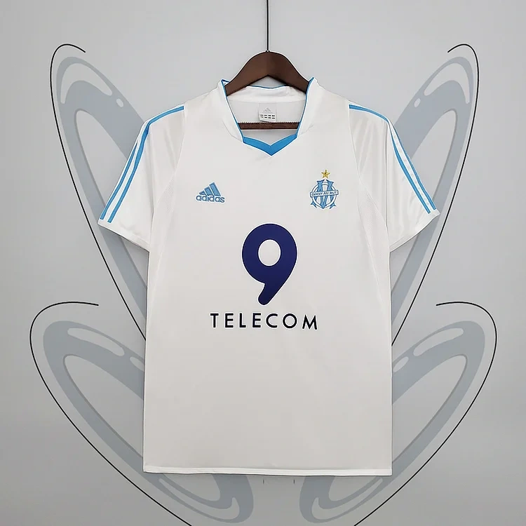 Retro 2003-04 Marseille home Football jersey retro