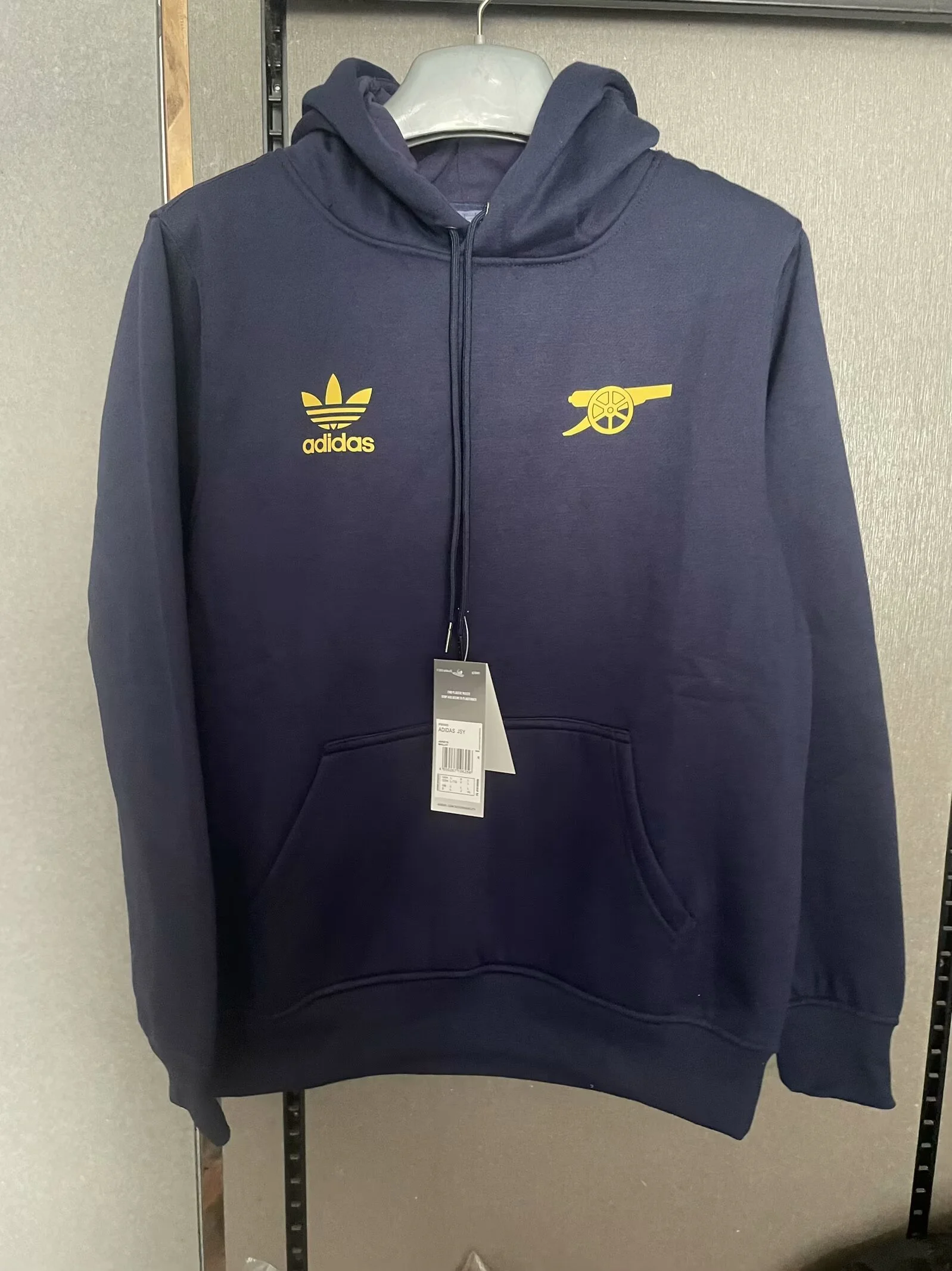 2024/25 Arsenal casual sweater in dark blue.