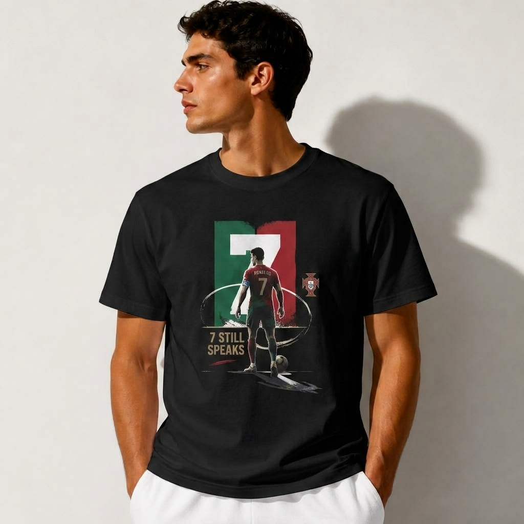 Cristiano Ronaldo Pure Cotton Unisex T-Shirt – Limited-Time Offer