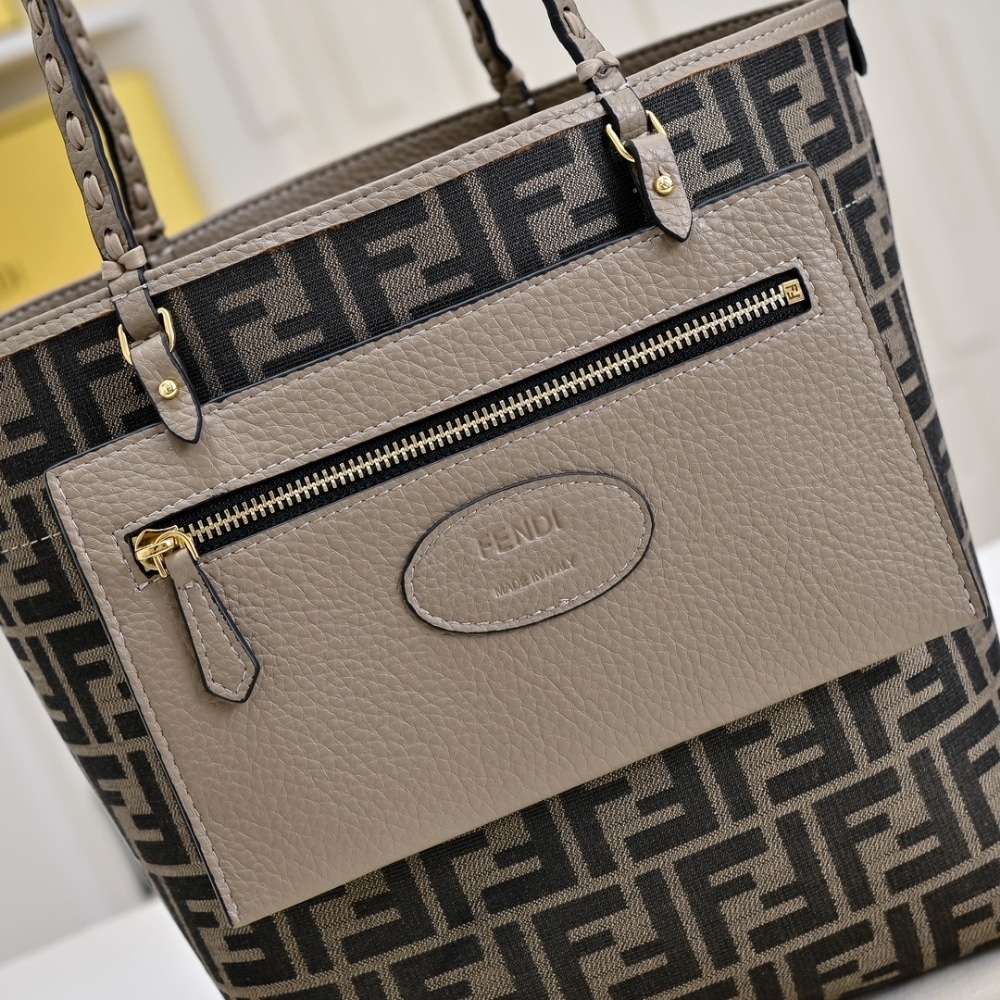 Fendi Medium Roll Gray 36Cm