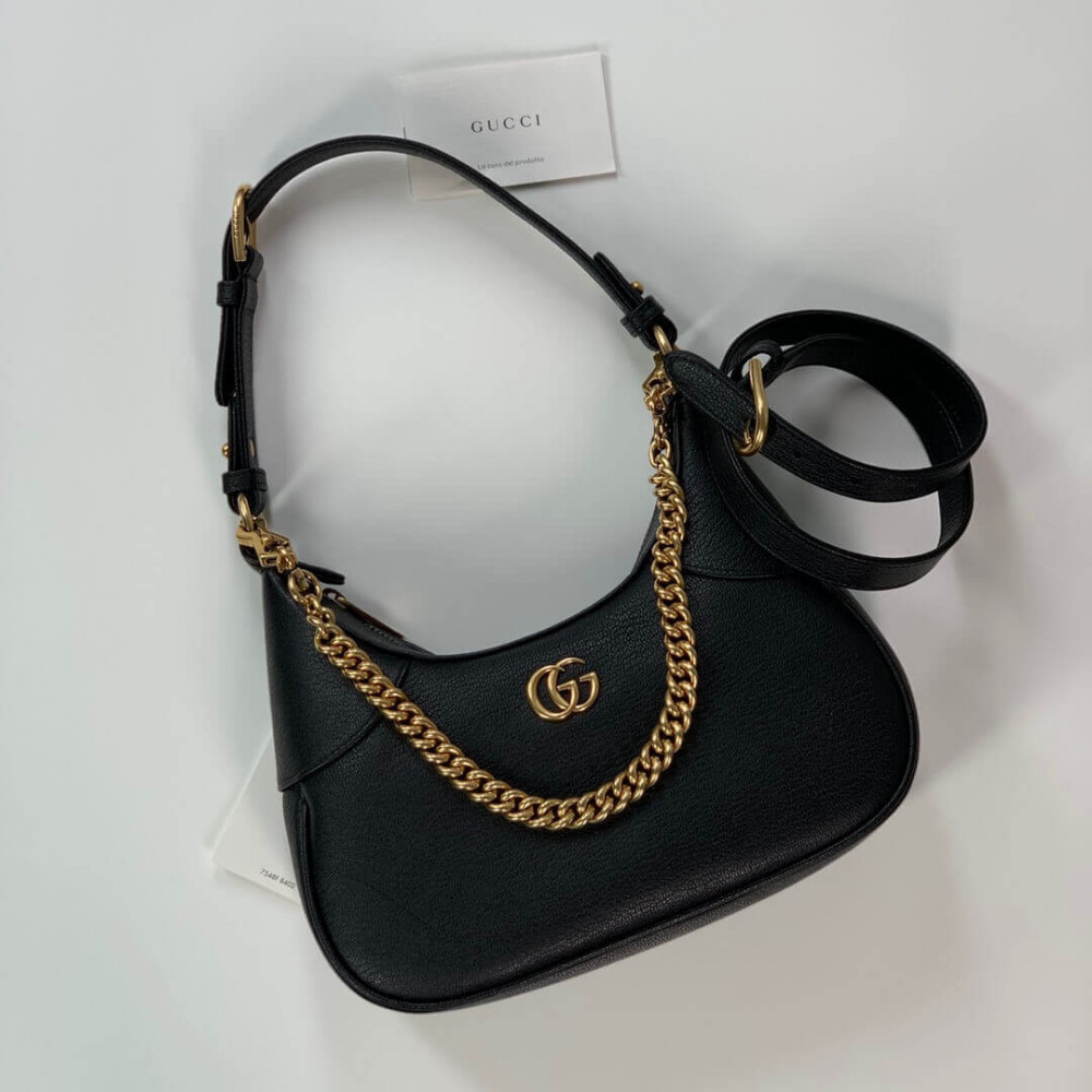 Gucci Aphrodite Small Shoulder Bag Black