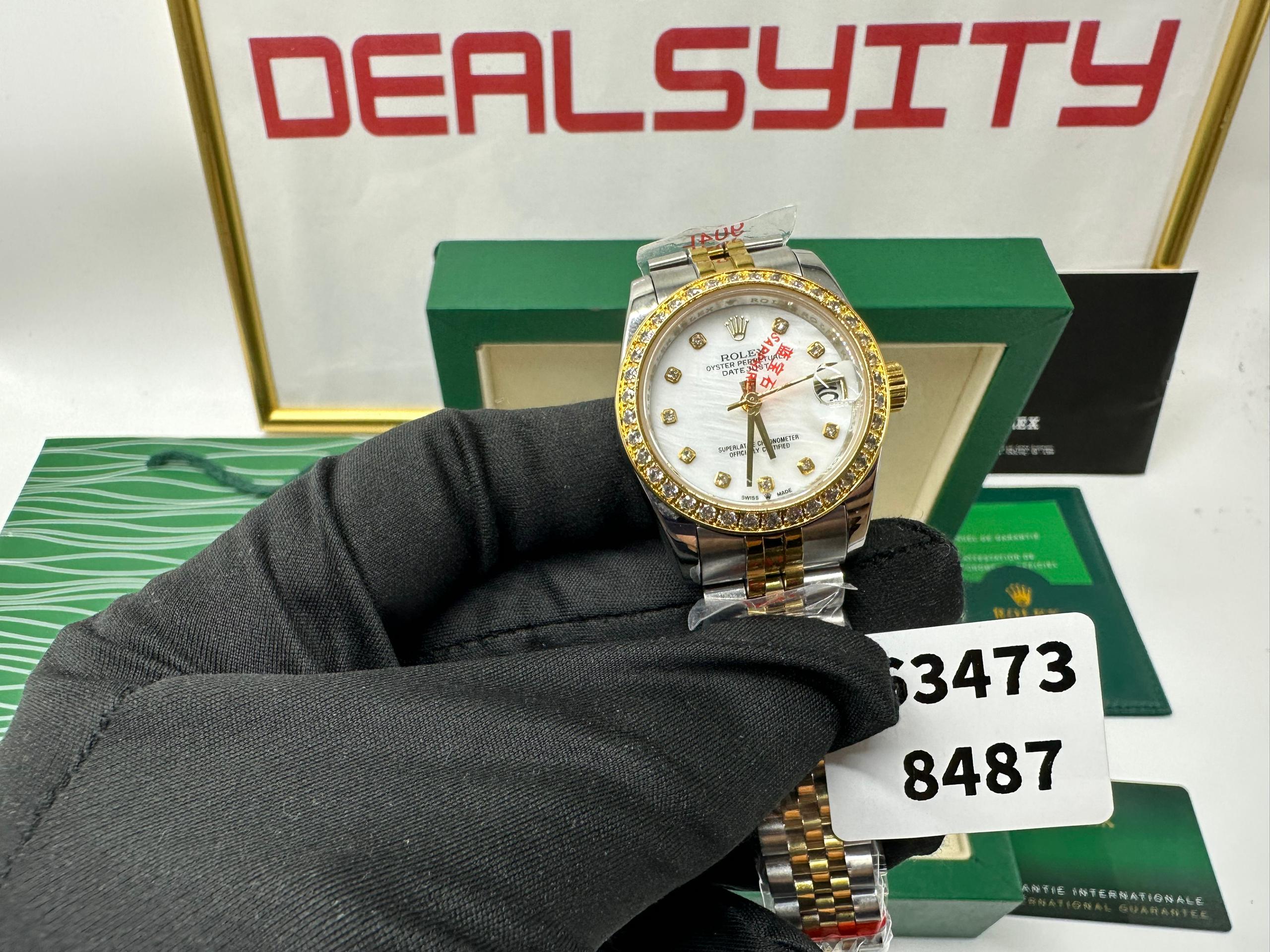 Rolex Datejust 31mm White Dial