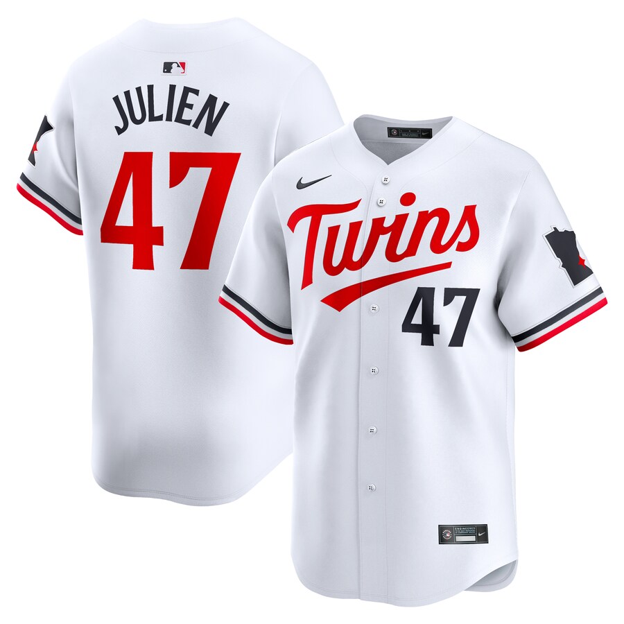 Edouard Julien Minnesota Twins Home Limited Player Jersey White