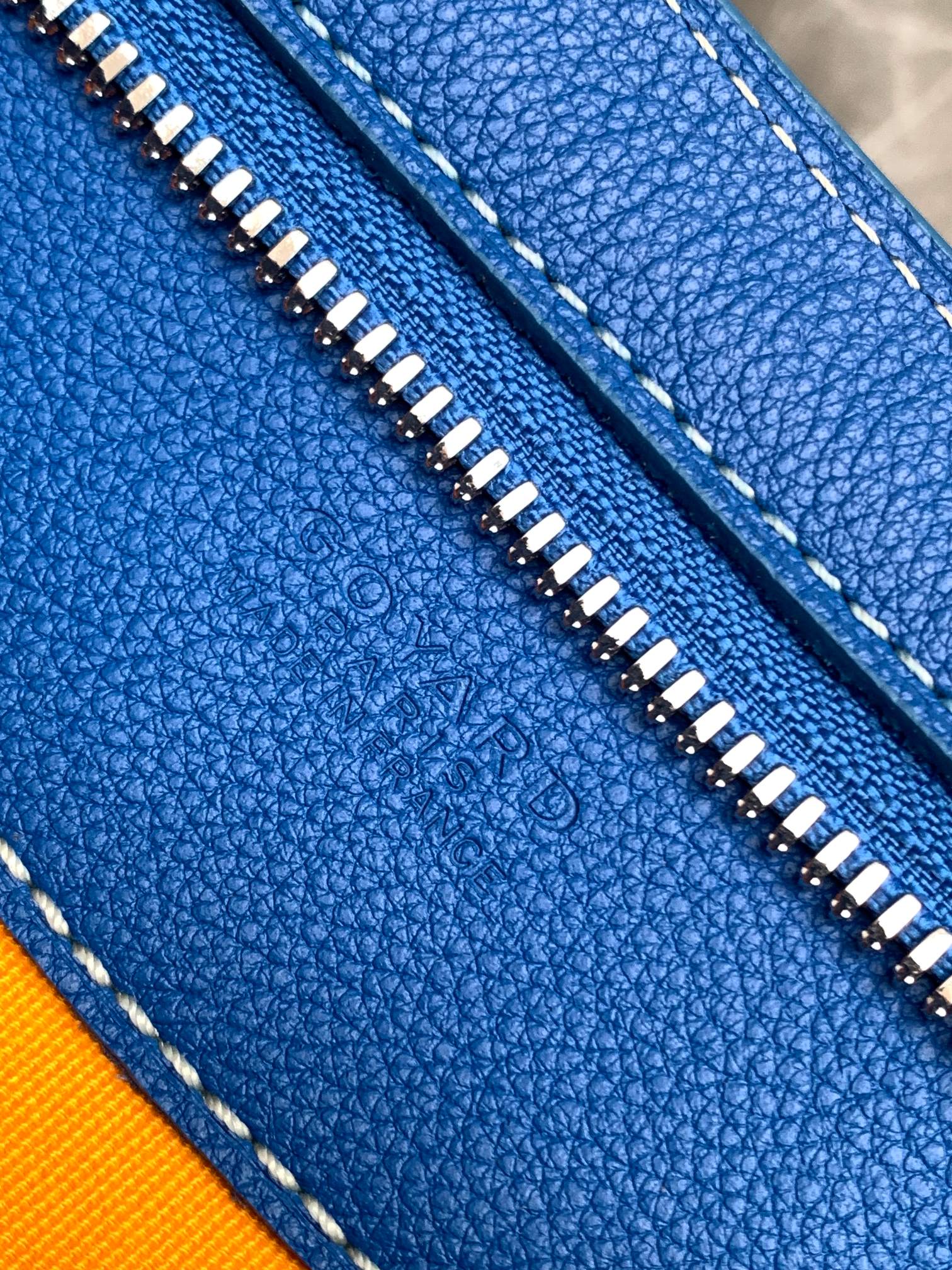 Goyard Hirondelle Bag – Bagistry Closet Blue 25cm