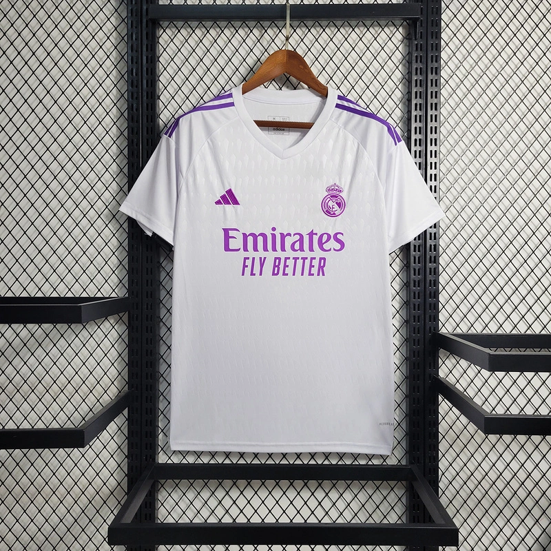 2023-24 Real Madrid White Goalkeeper Football jersey
