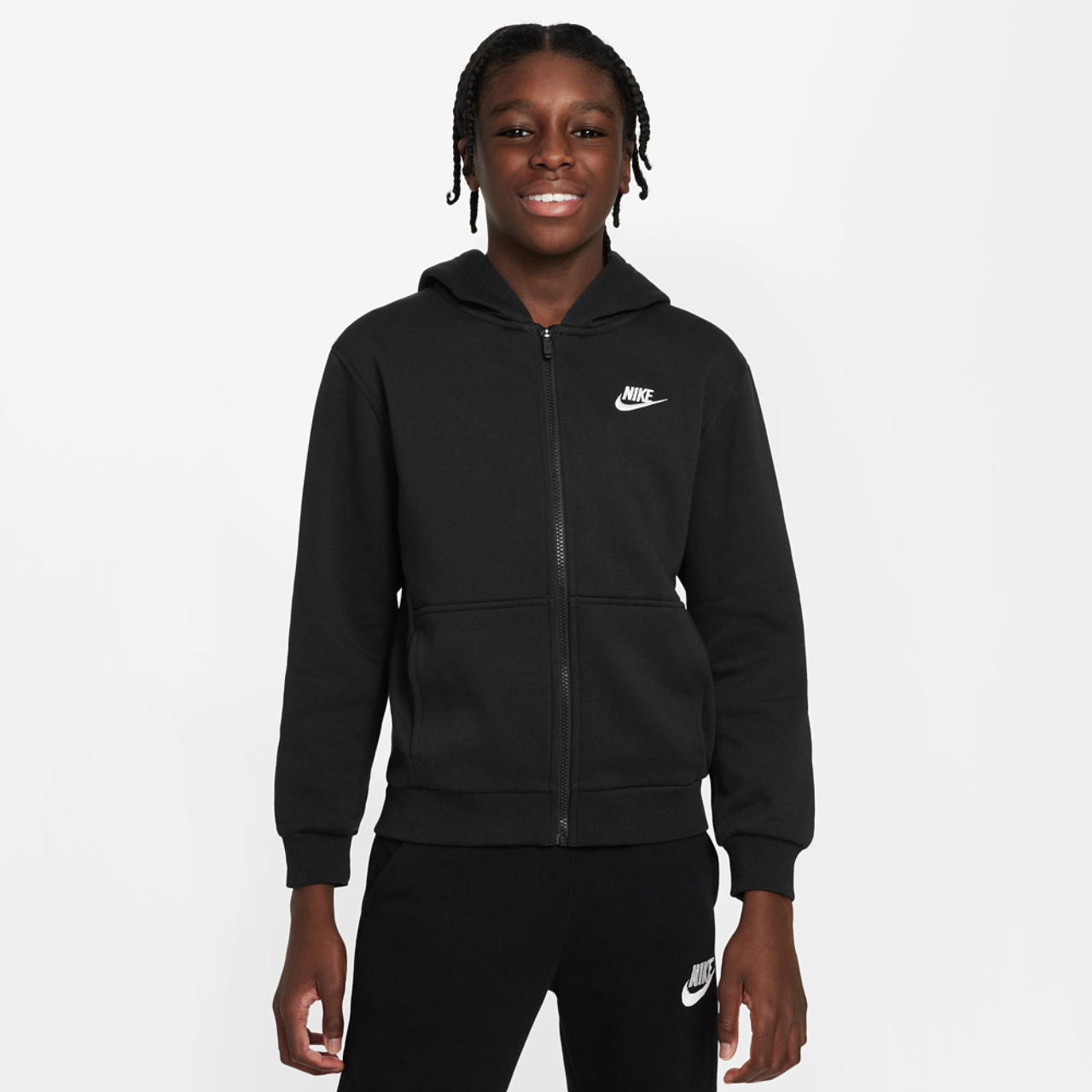 Nike NSW Club Fleece Full-Zip LBR Hoodie