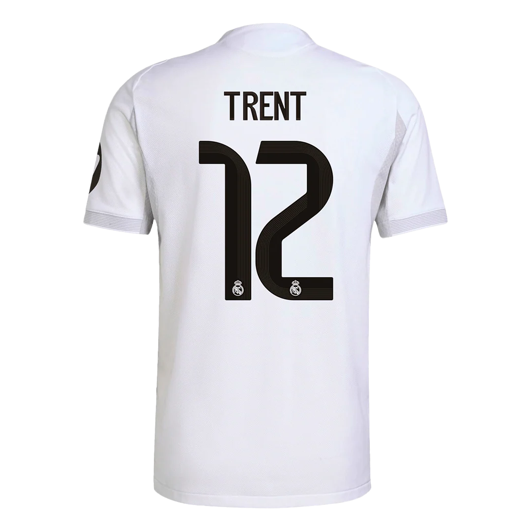 TRENT #12 Real Madrid Home Player Version Soccer Jersey 2025/26 White