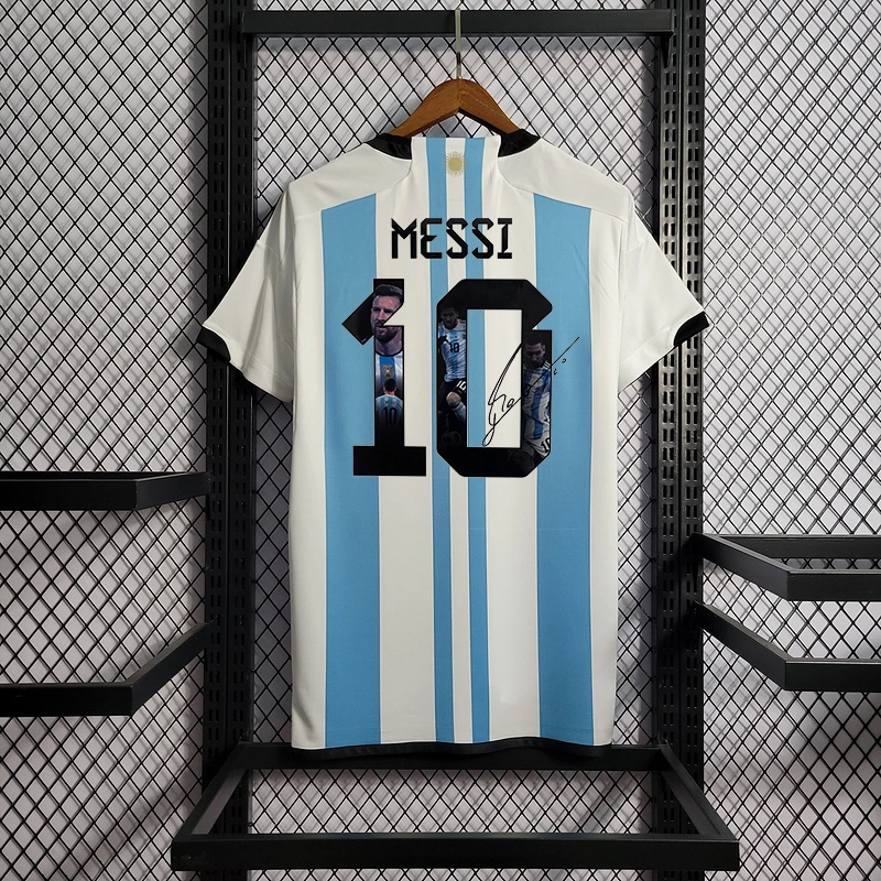2022-23 Messi signature Argentina Home Football jersey
