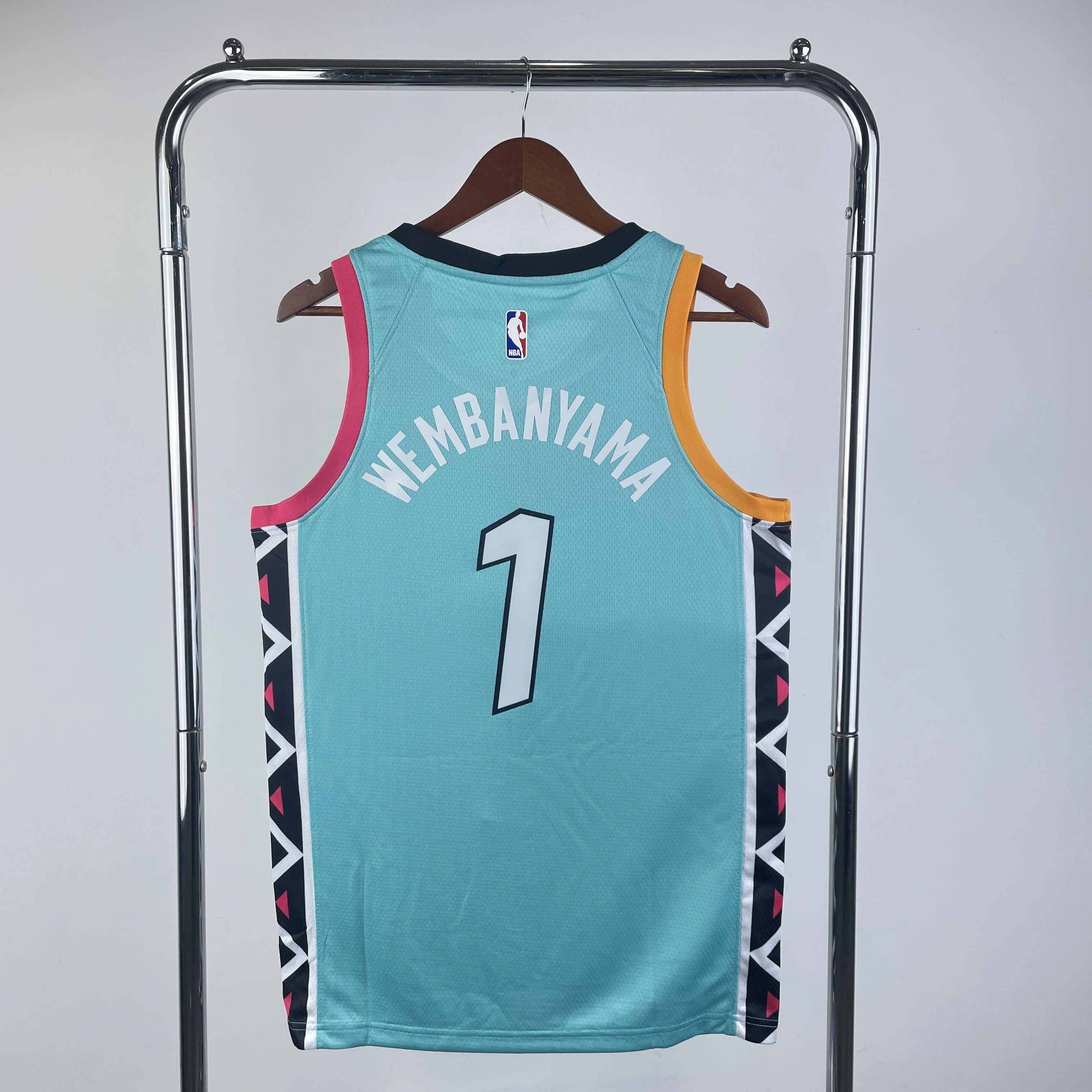 2023 NBA San Antonio Spurs 1 WEMBANYAMA Basketball Jersey