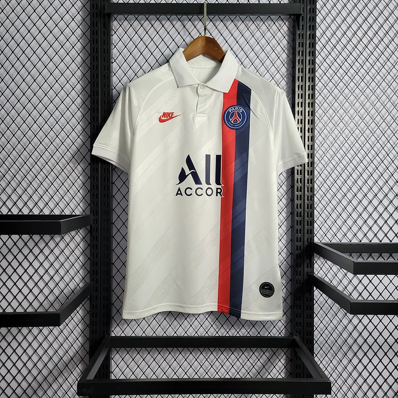 Retro 2019-20 psg third white Football jersey retro