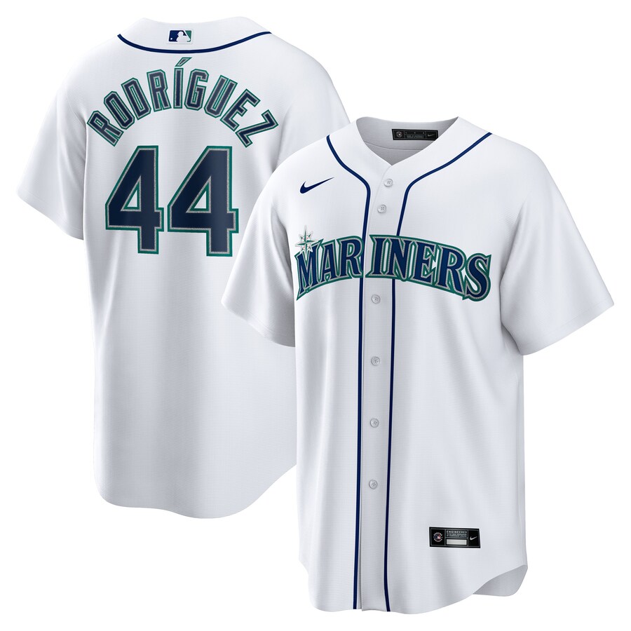 Julio Rodriguez Seattle Mariners Home Player Jersey White
