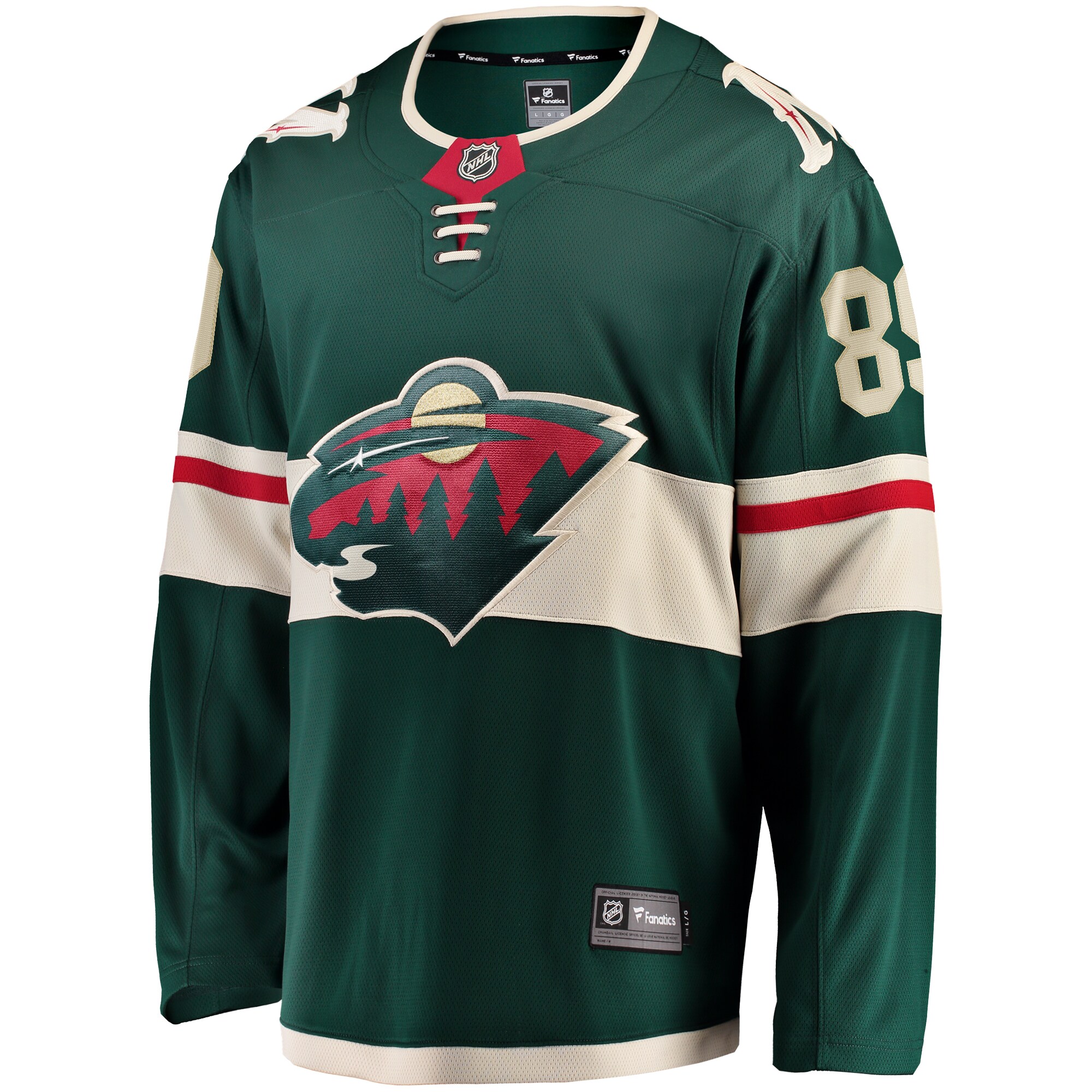 Frederick Gaudreau Minnesota Wild Fanatics Home Breakaway Player Jersey – Green