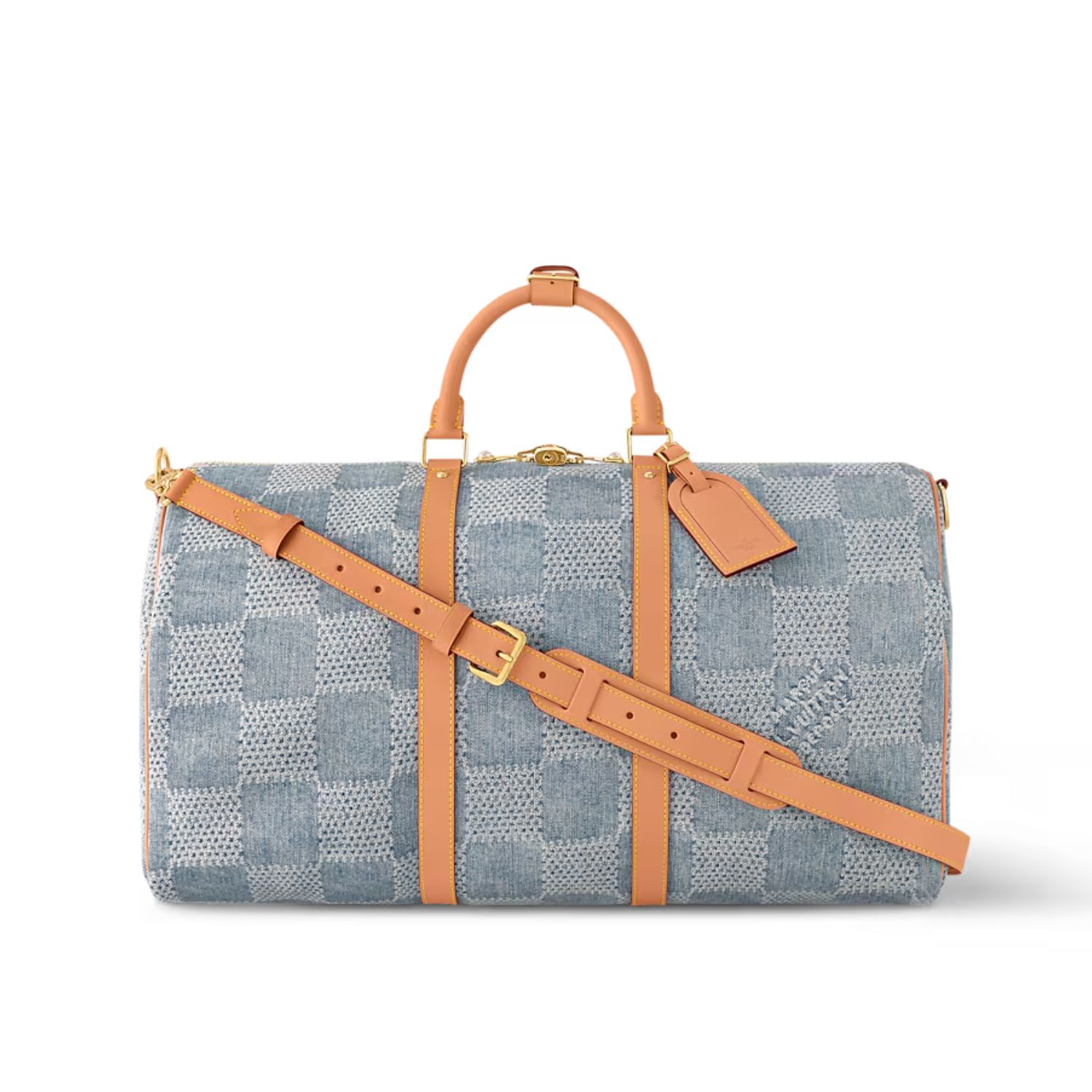 Louis Vuitton Keepall Bandoulière 50 Bag ‘Blue’ 50Cm N40739
