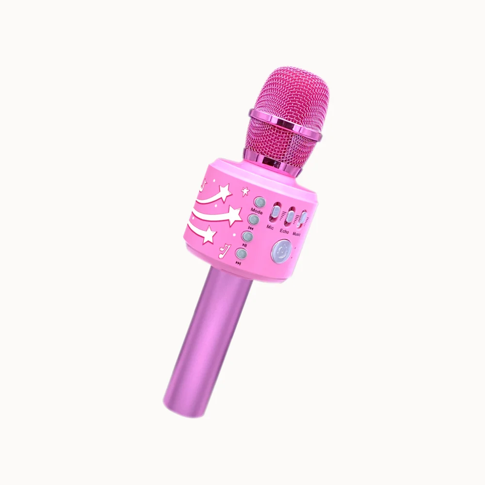 Magic Karaoke Microphone - Magenta