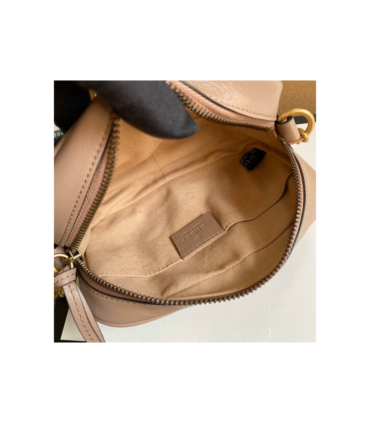 Gucci GG Marmont Matelasse Mini Bag Nude Pink
