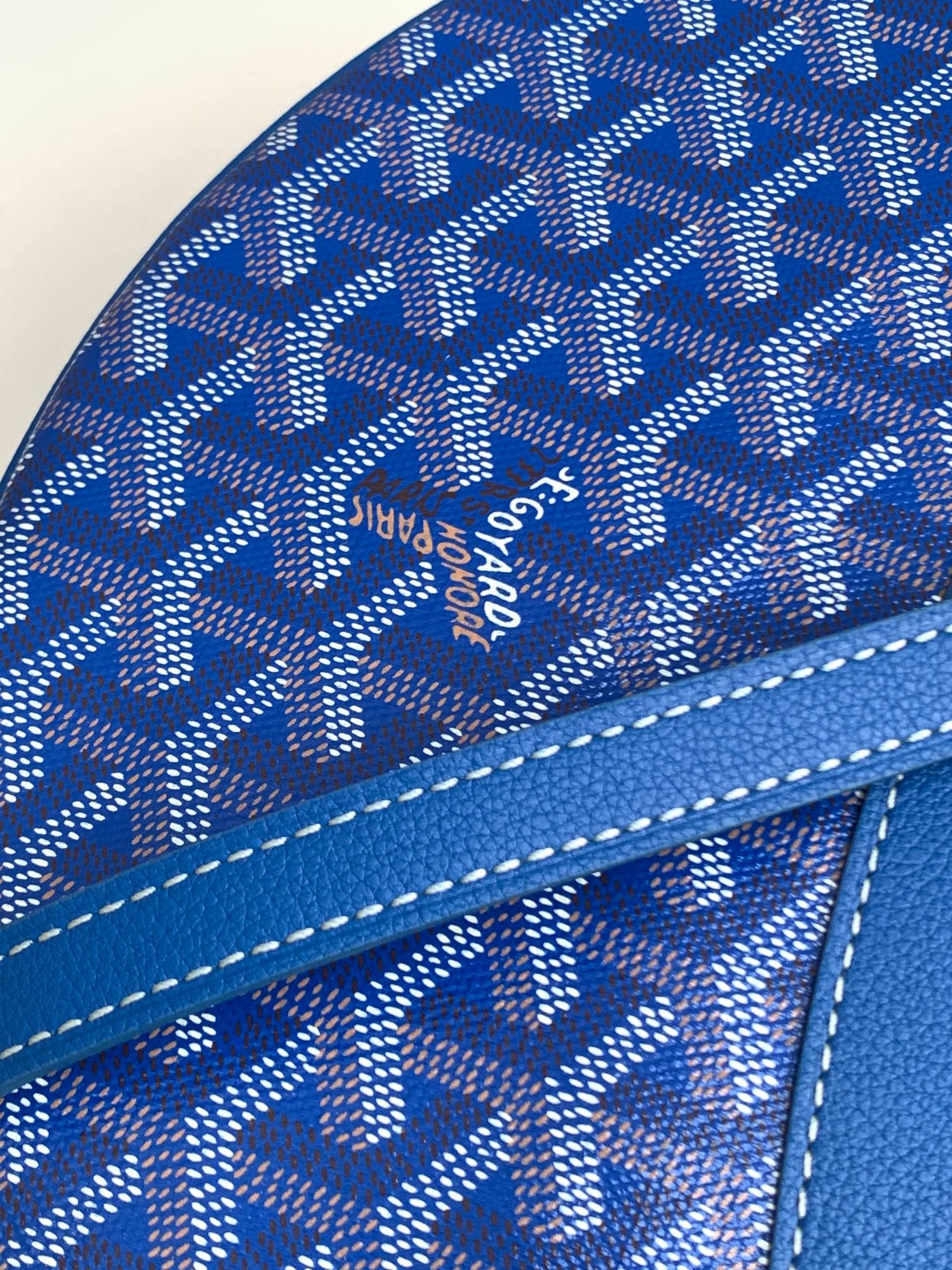 Goyard Hirondelle Bag – Bagistry Closet Blue 25cm