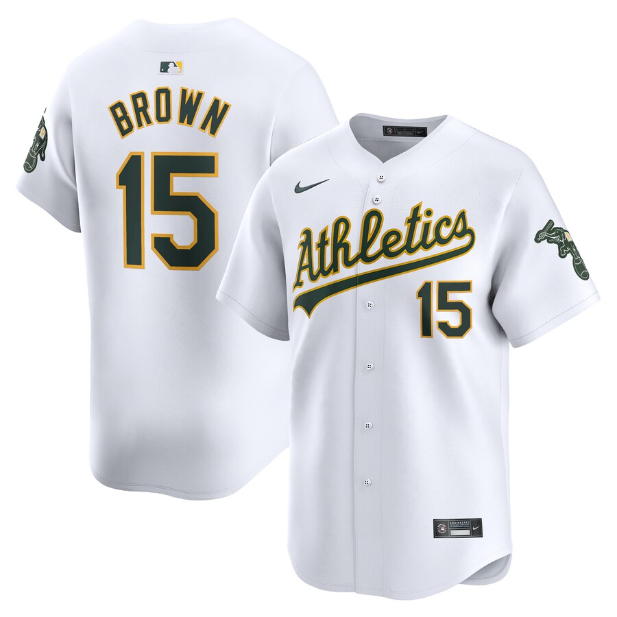 Seth Brown Oakland Athletics Home Limited Player Jersey White