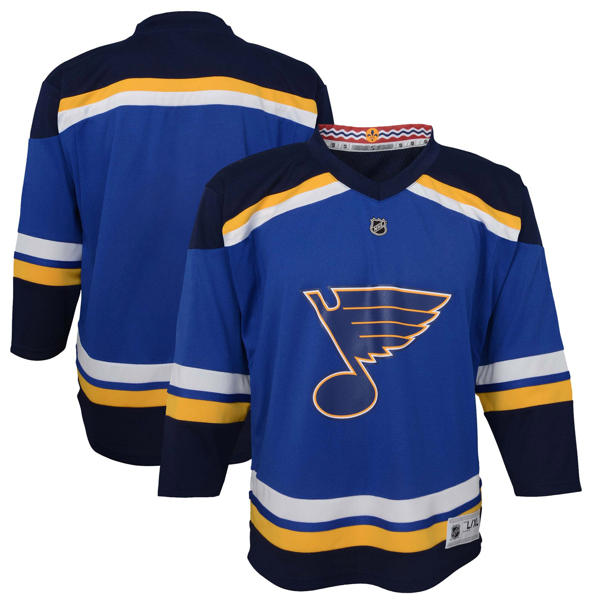 St. Louis Blues Toddler Home Replica Jersey – Navy