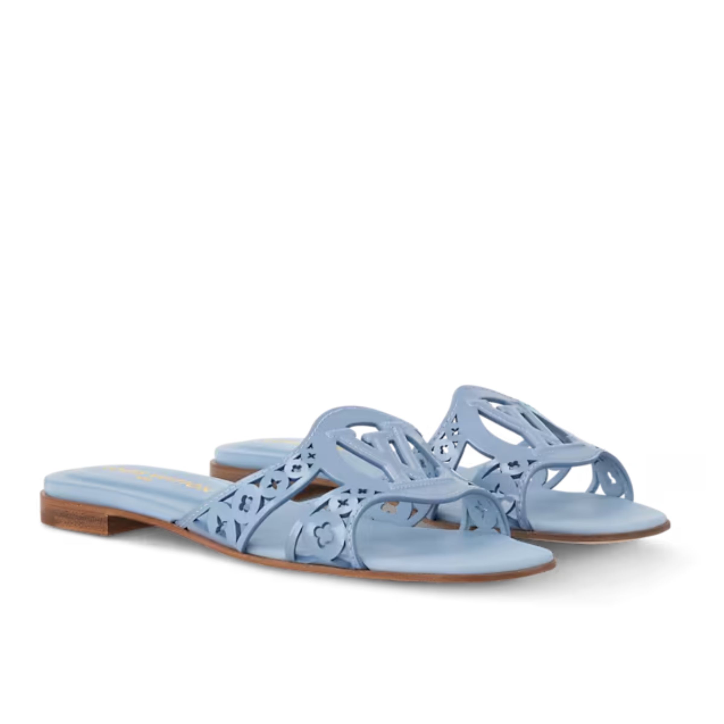Louis Vuitton LV Isola Flat Mule Blue 1AGYQ6