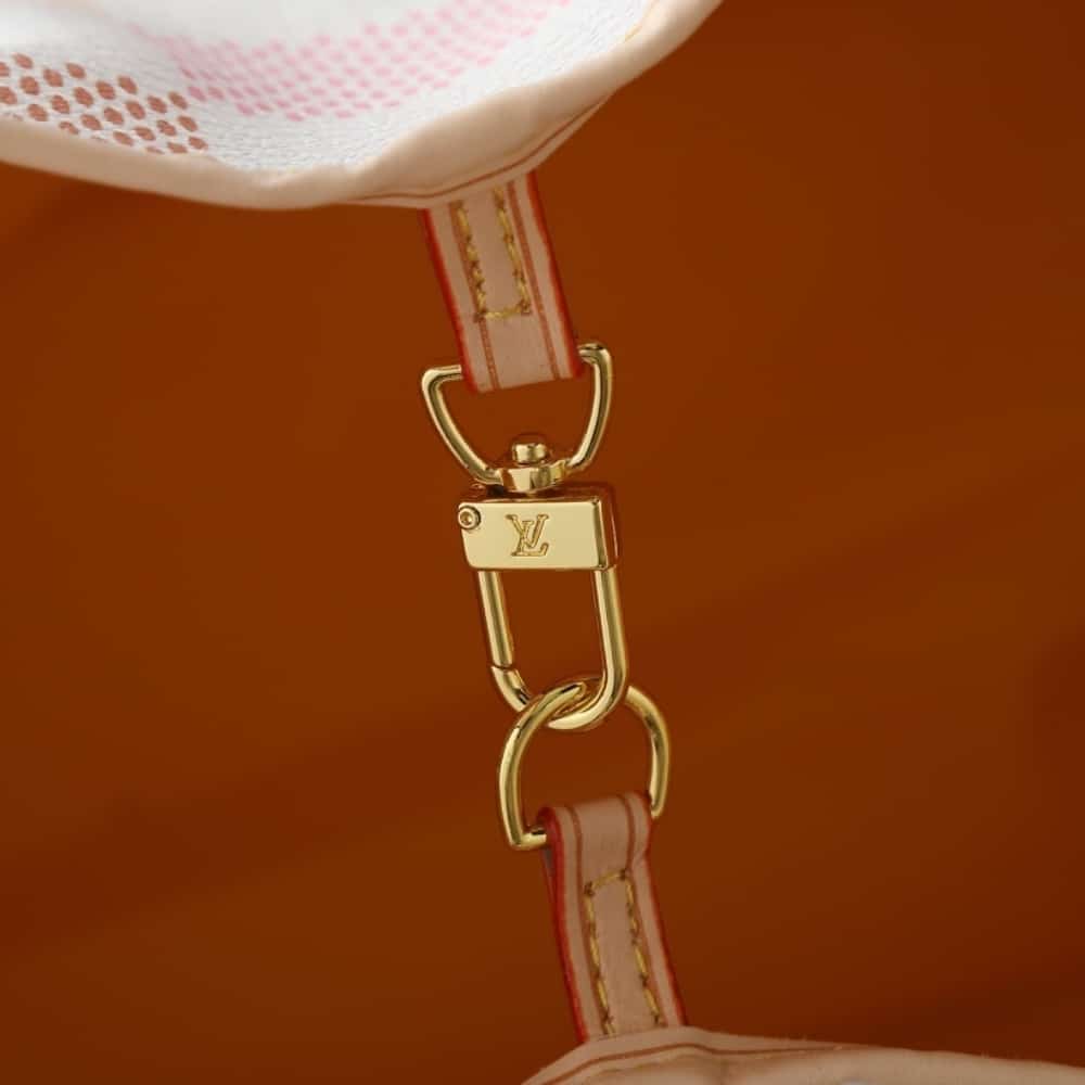 Louis Vuitton Neverfull MM Damier Canvas Peach 31Cm N40668