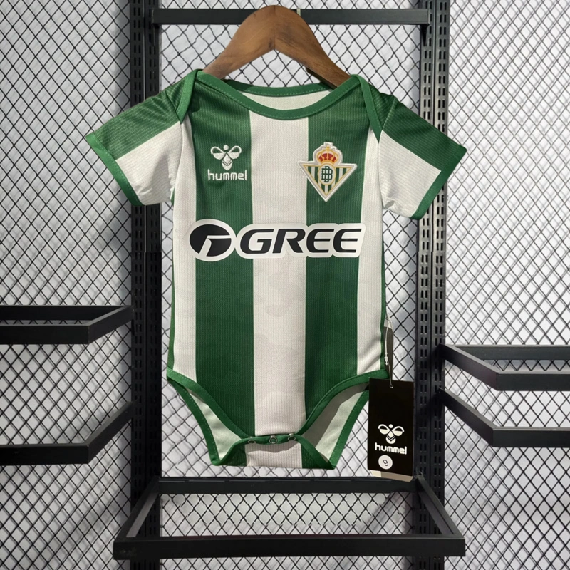 2025-26 Baby Real Betis Home Football jersey