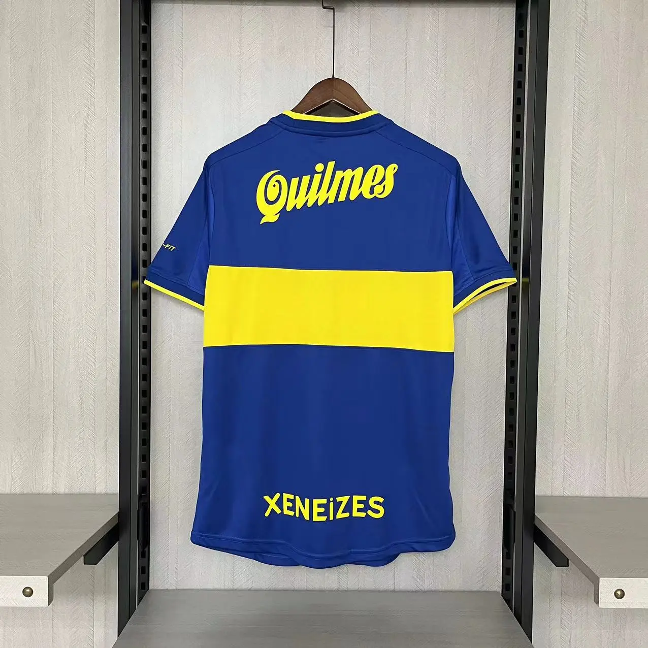 Retro 2000-01 Boca Juniors home Football jersey Retro