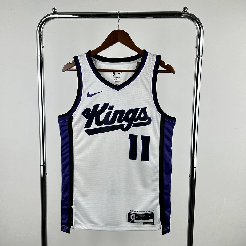 2024 NBA Sacramento Kings 11 SABONIS Basketball Jersey