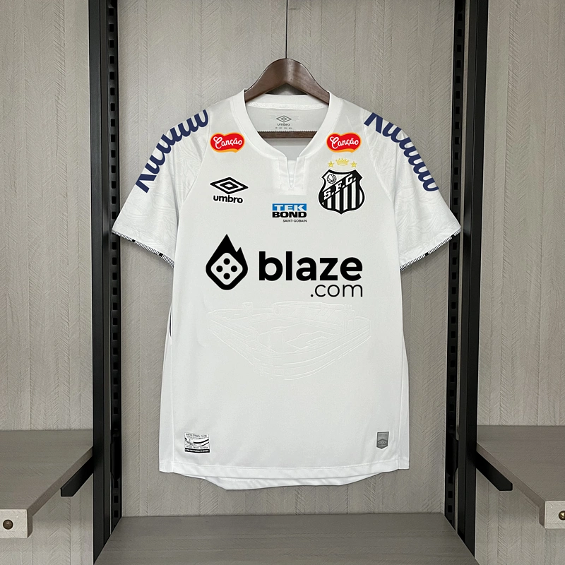 2024-25 Santos Home Football jersey