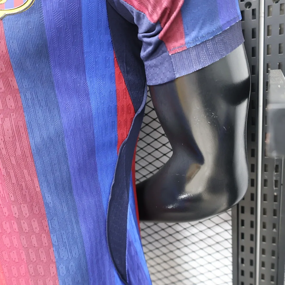 2026/27 La Liga Barcelona Team Home Football Jersey Player Version - JerseyFun