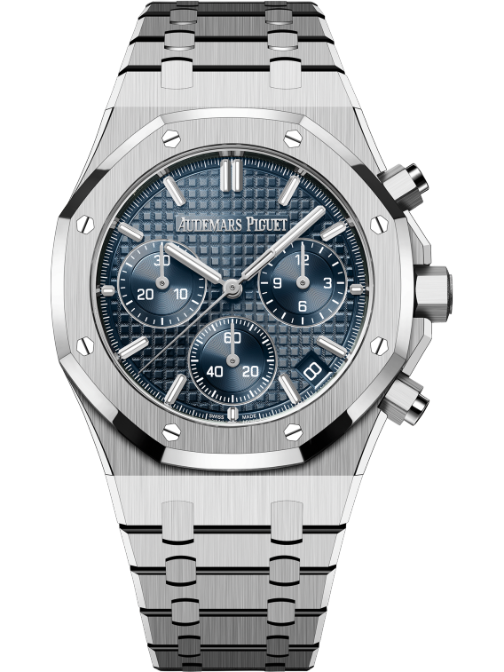 AUDEMARS PIGUET ROYAL OAK “Bleu nuit nuage 50” Dial CHRONOGRAPH 41mm 26240st