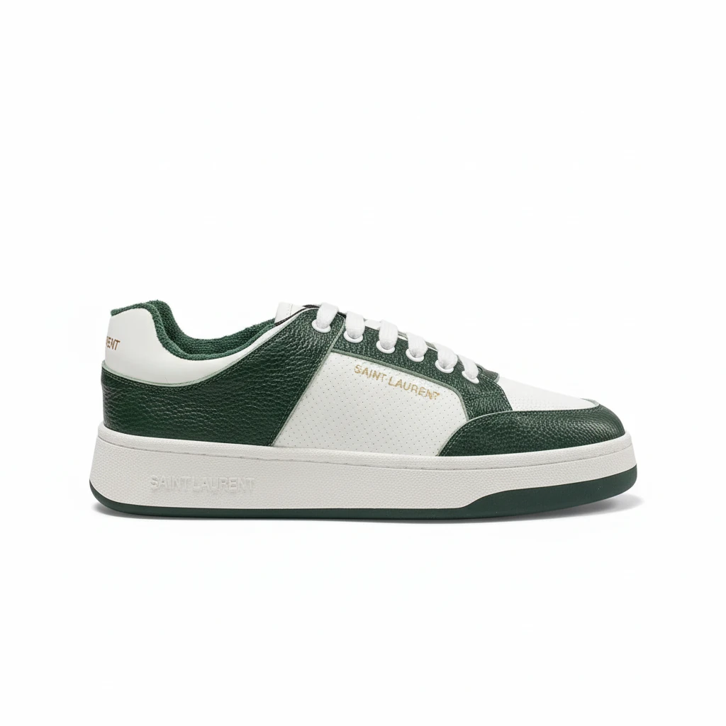 YSL SL/61 SNEAKERS IN PERFORATED LEATHER