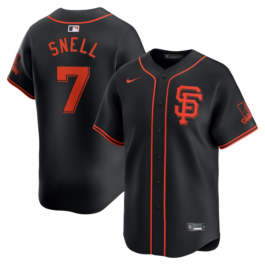 Blake Snell San Francisco Giants Alternate Limited Jersey Black