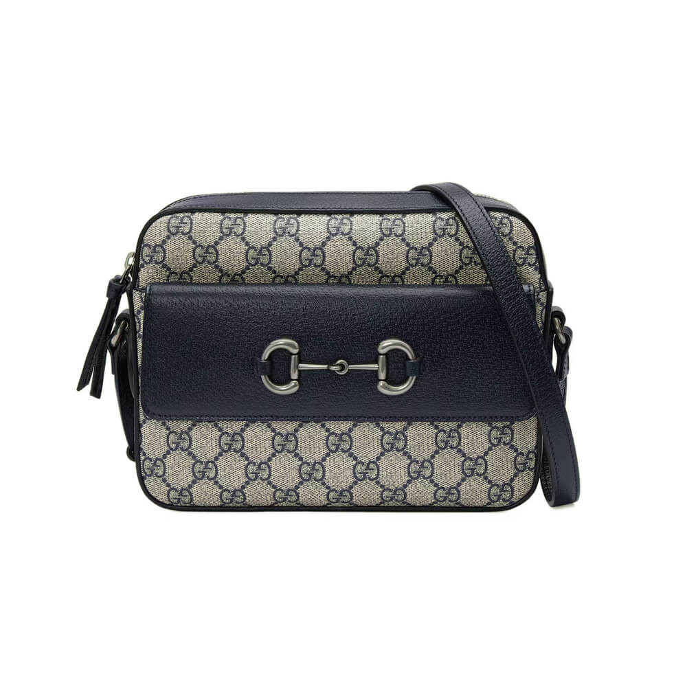 Gucci Horsebit 1955 Small Bag in Blue