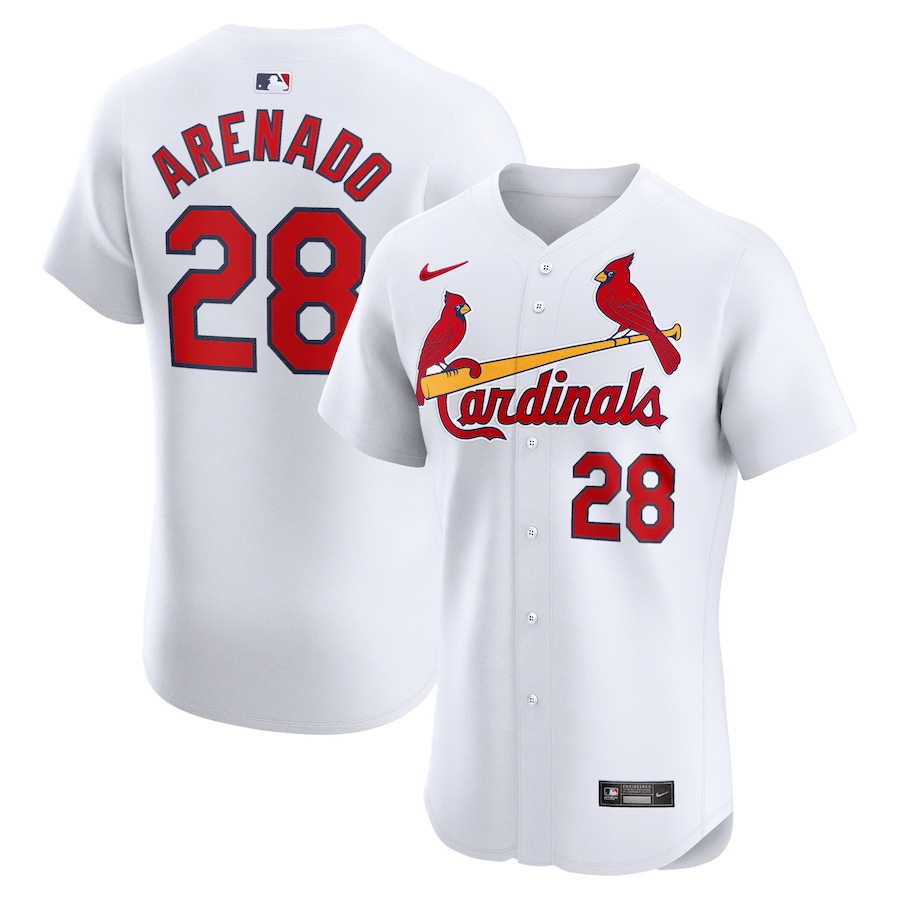 Nolan Arenado St. Louis Cardinals Home Elite Player Jersey White