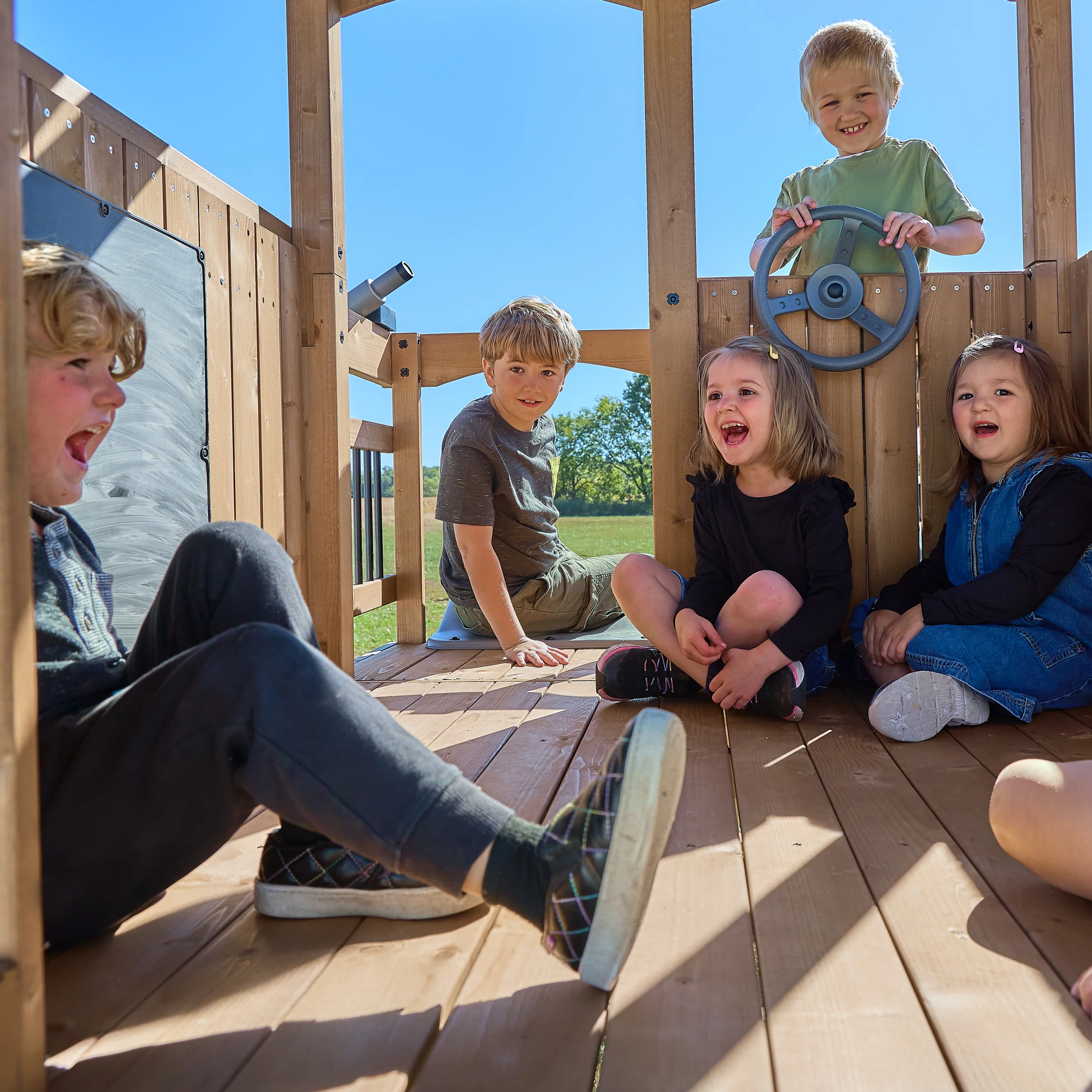 Dover Bay Swing Set with Monkey Bars