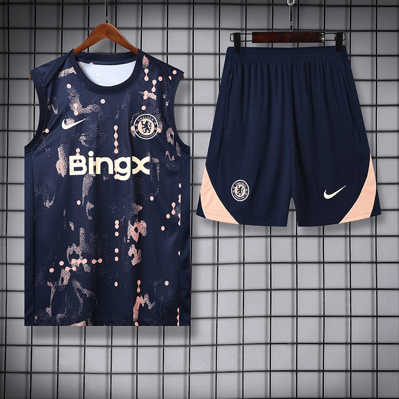 2024-25 season Chelsea Sleeveless Vest Training Wear suit