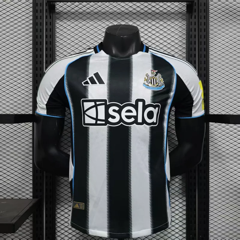 2025/2026 Premier League Newcastle United Team Home Football Jersey Player Version