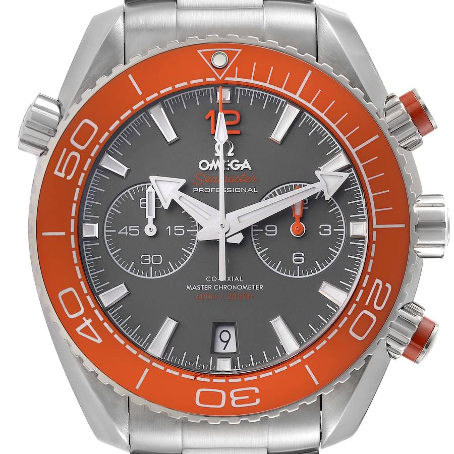 Omega Seamaster Planet Ocean 600M 45.5mm Grey Dial Stainless Steel Bracelet 215.30.46.51.99.001