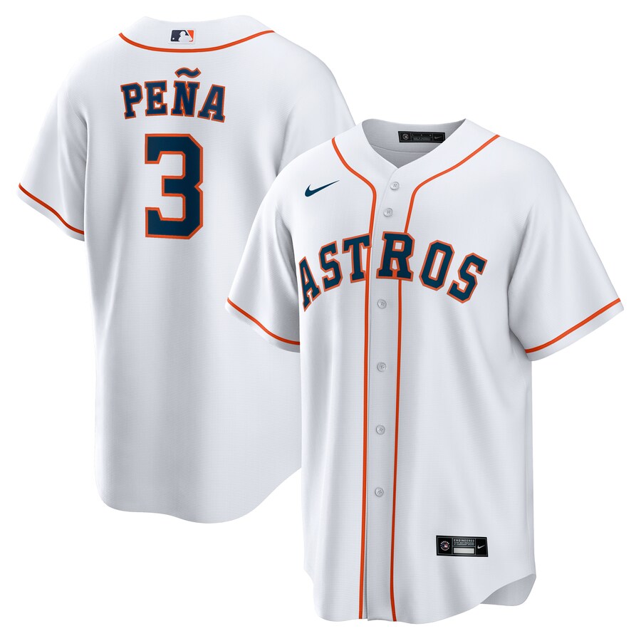 Jeremy Peña Houston Astros Home Jersey White