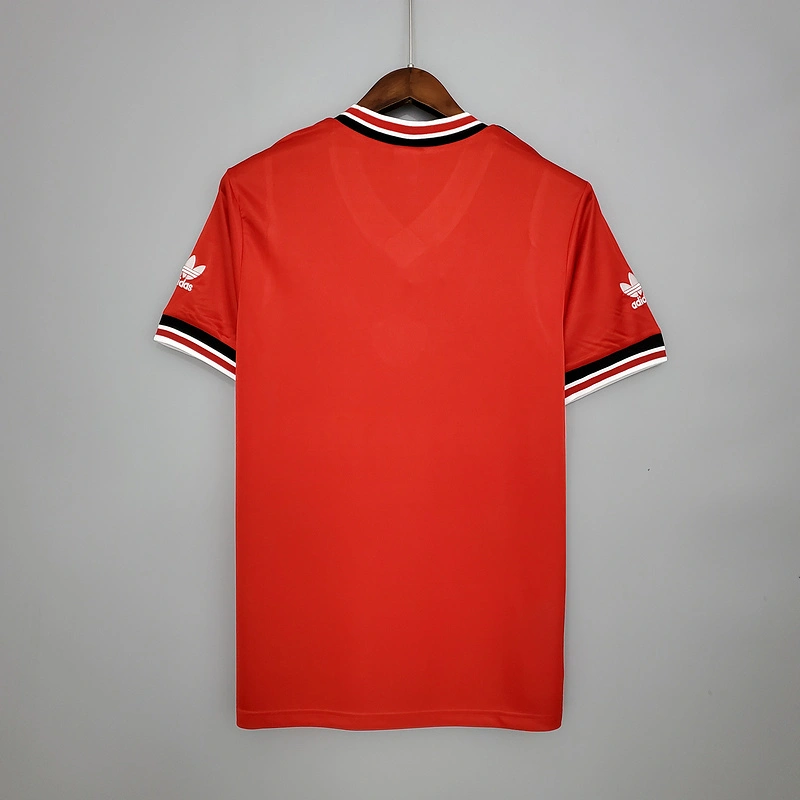 Retro Manchester United 1985-86 home  Football jersey retro