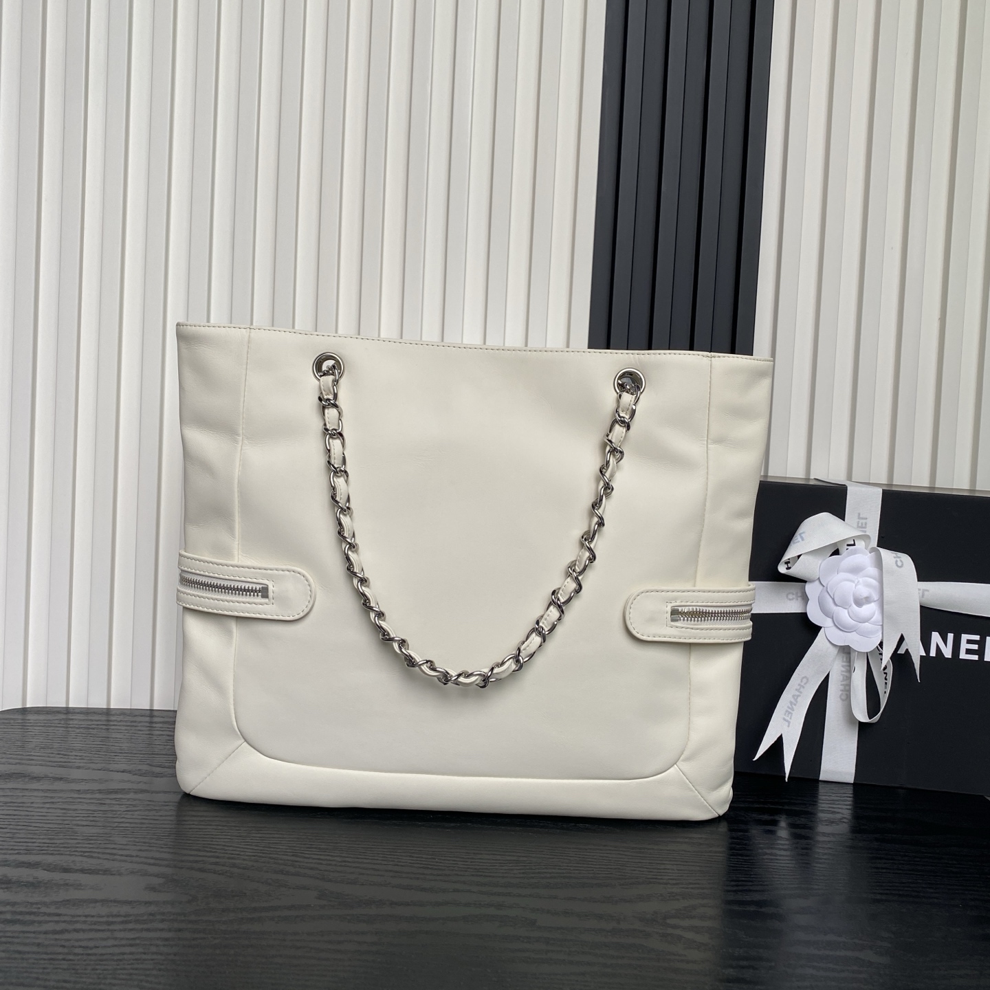 Expandable Tote Bag（Ivory）