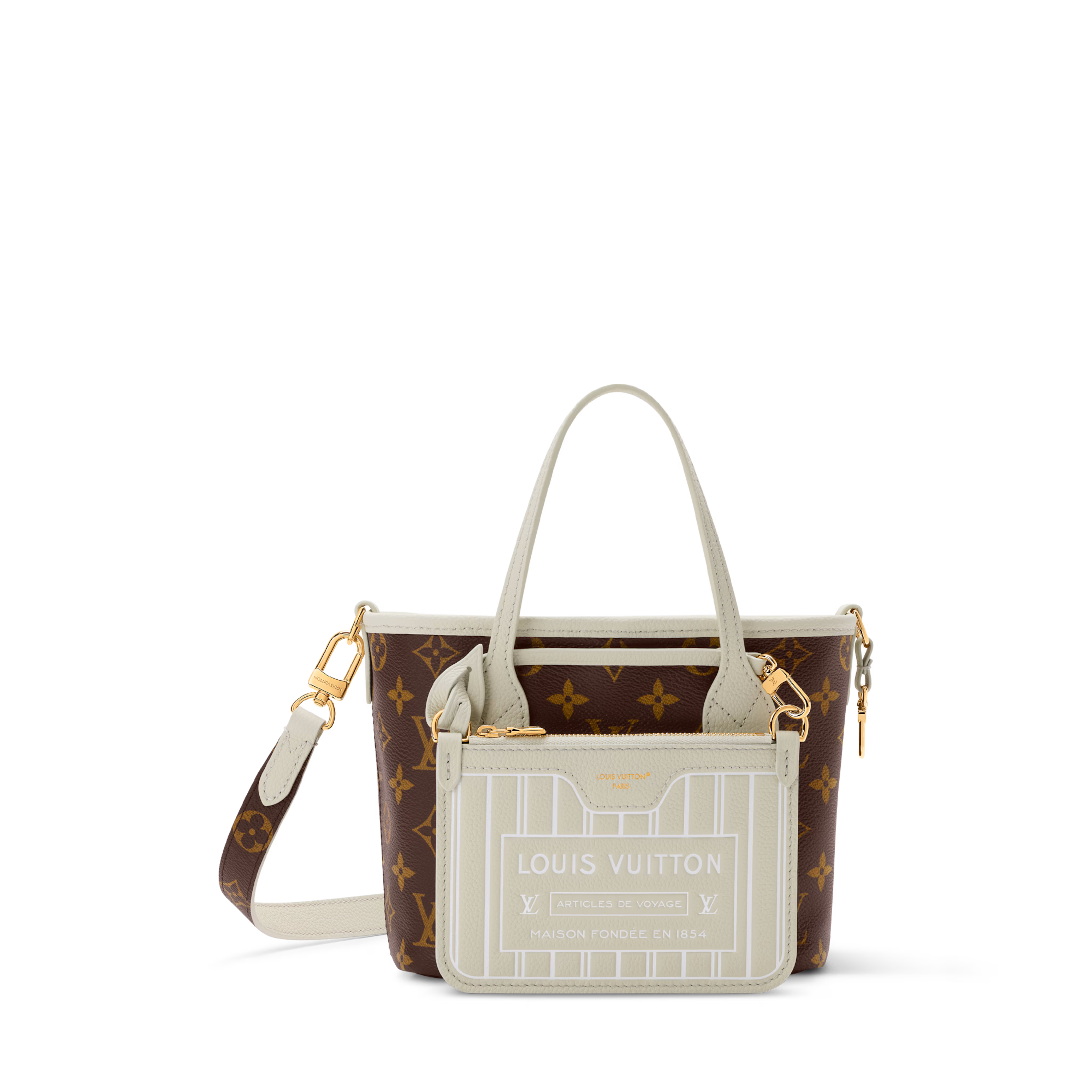 LV M28236 Neverfull Inside Out BB