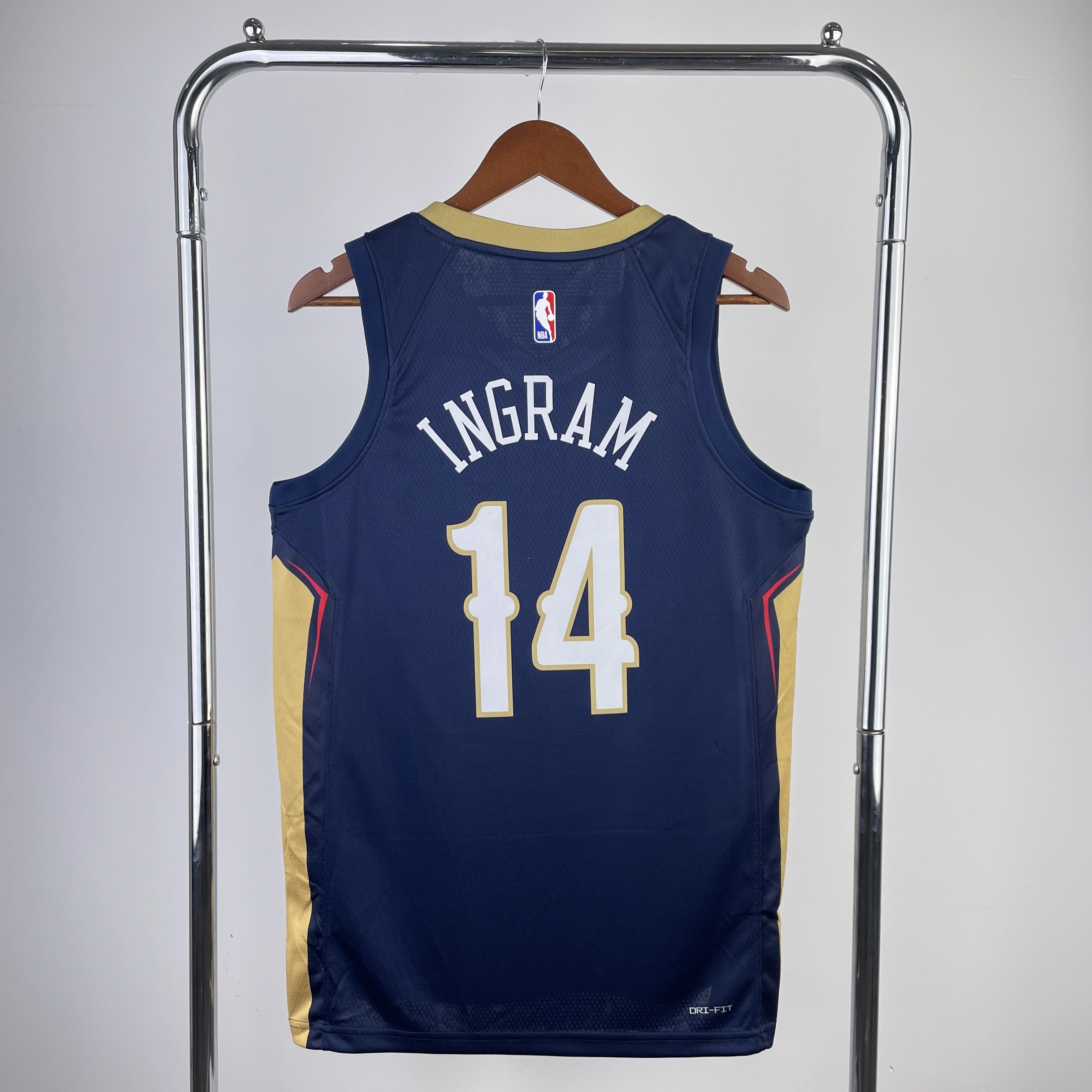 2023 NBA New Orleans Pelicans 14 INGRAM Basketball Jersey